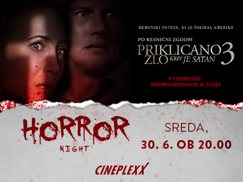 HORROR NIGHT - PRIKLICANO ZLO 3: KRIV JE SATAN v Cineplexxu image